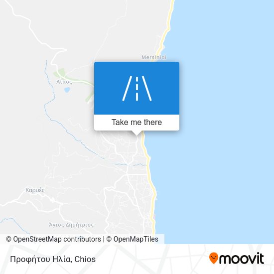 Προφήτου Ηλία map