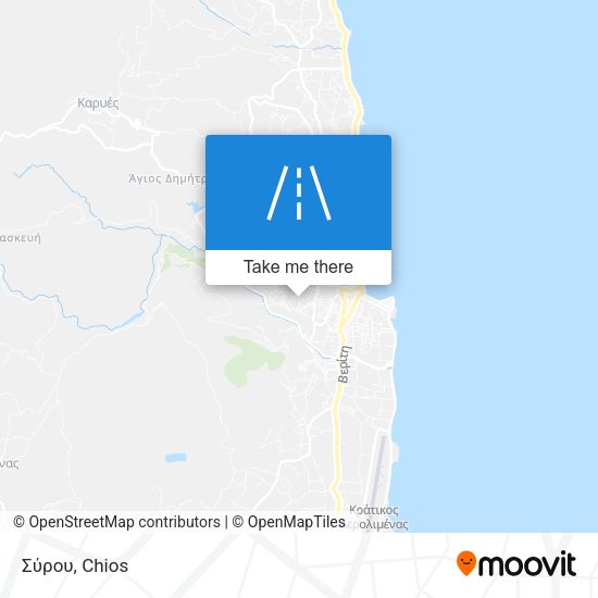 Σύρου map