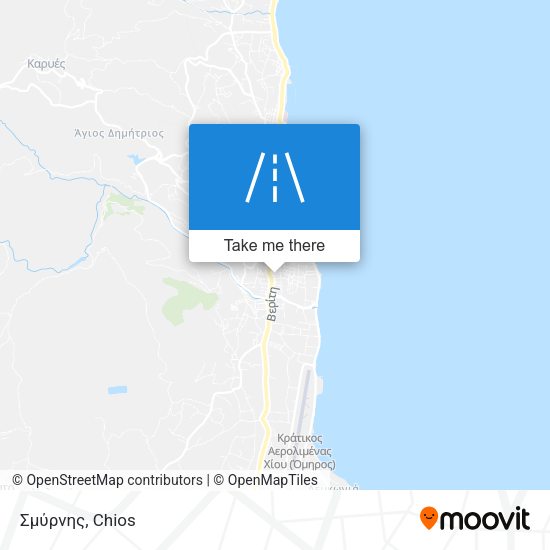 Σμύρνης map