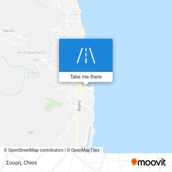 Σουρή map