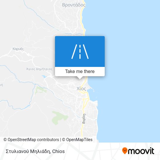Στυλιανού Μηλιάδη map
