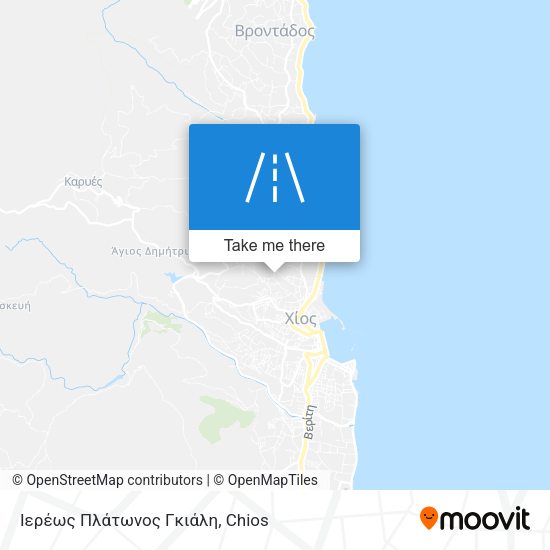 Ιερέως Πλάτωνος Γκιάλη map