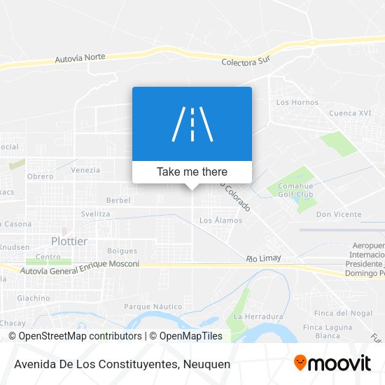 Mapa de Avenida De Los Constituyentes