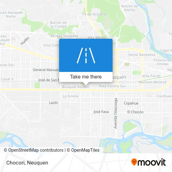 Chocori map
