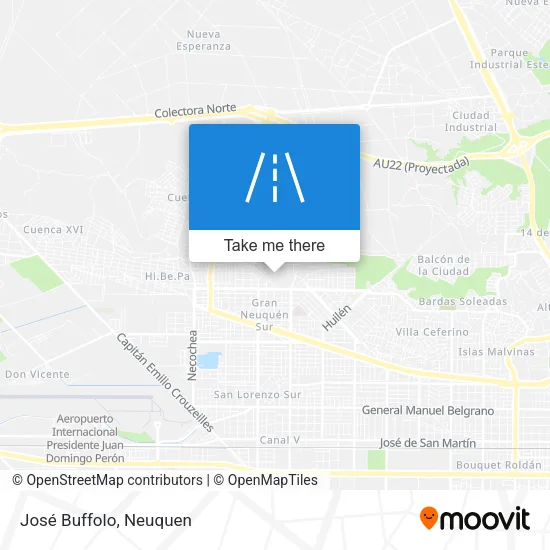 José Buffolo map