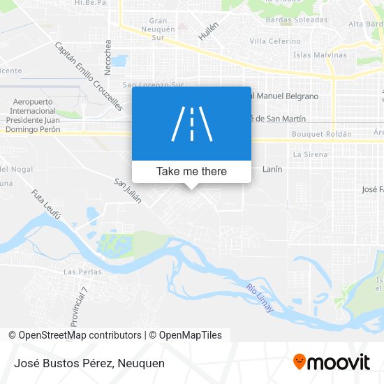 Mapa de José Bustos Pérez