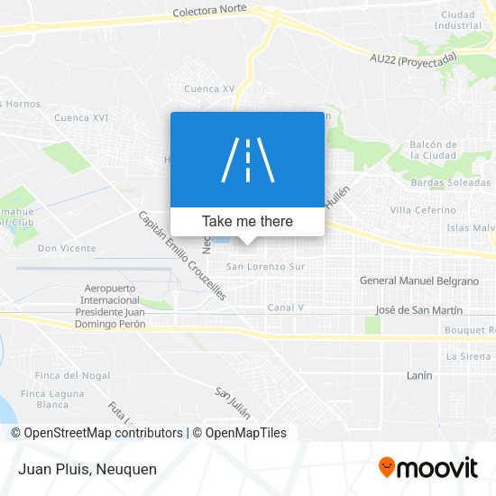 Mapa de Juan Pluis