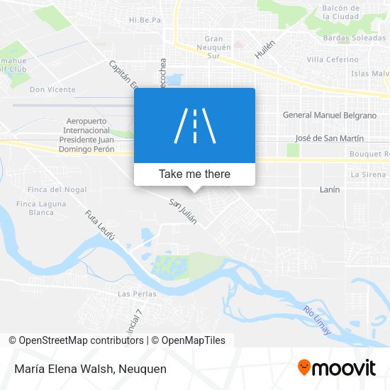 Mapa de María Elena Walsh