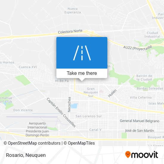 Mapa de Rosario