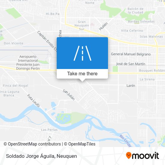 Soldado Jorge Águila map