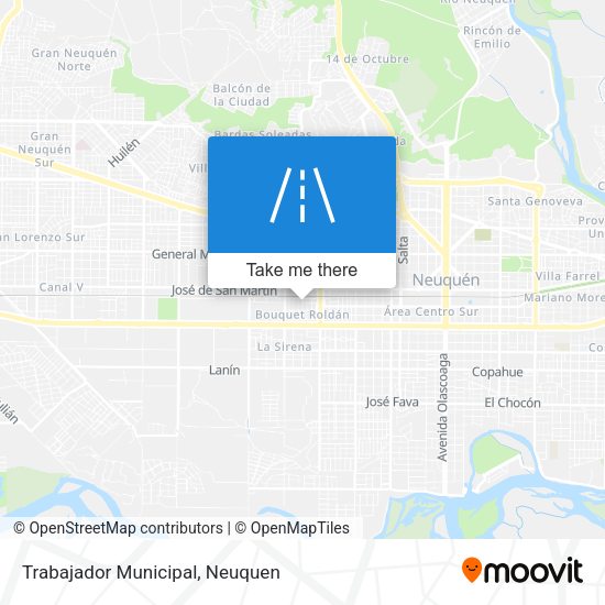 Mapa de Trabajador Municipal