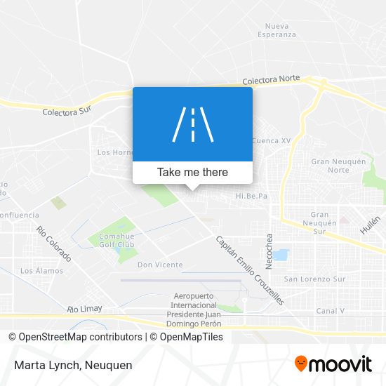 Mapa de Marta Lynch