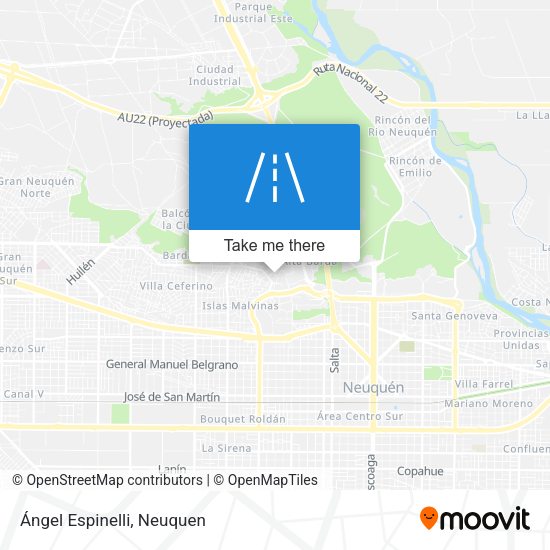 Ángel Espinelli map