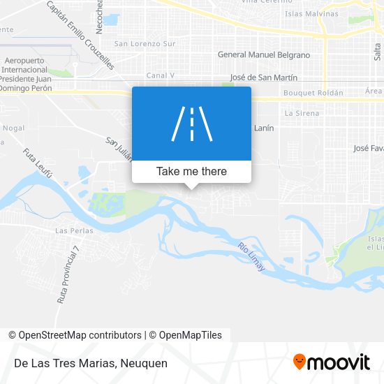 Mapa de De Las Tres Marias
