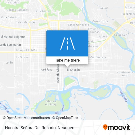 Mapa de Nuestra Señora Del Rosario