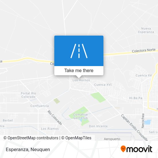 Mapa de Esperanza