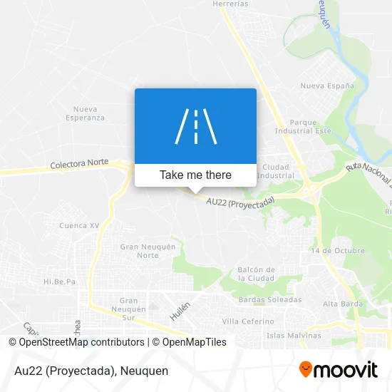 Au22 (Proyectada) map