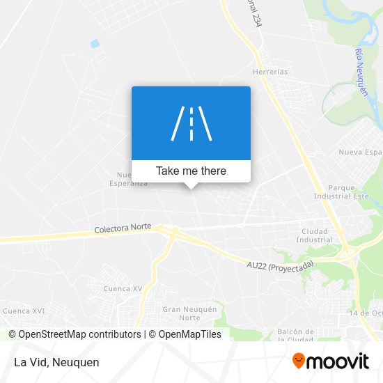 Mapa de La Vid