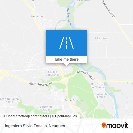 Mapa de Ingeniero Silvio Tosello