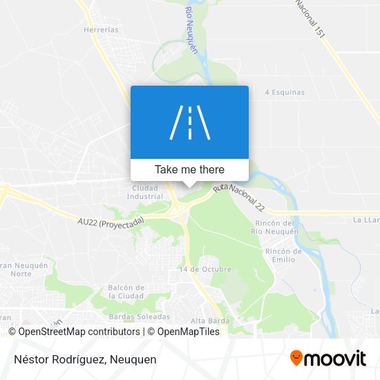 Néstor Rodríguez map