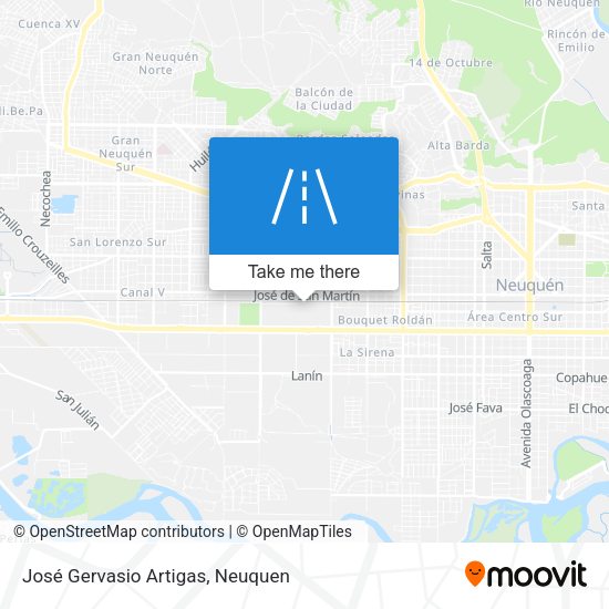 José Gervasio Artigas map