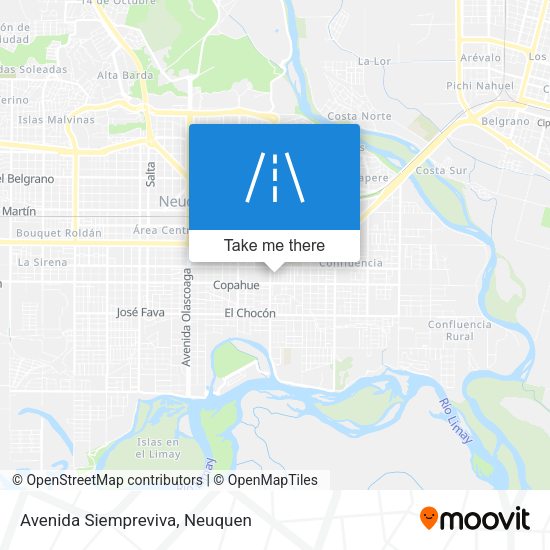 Avenida Siempreviva map