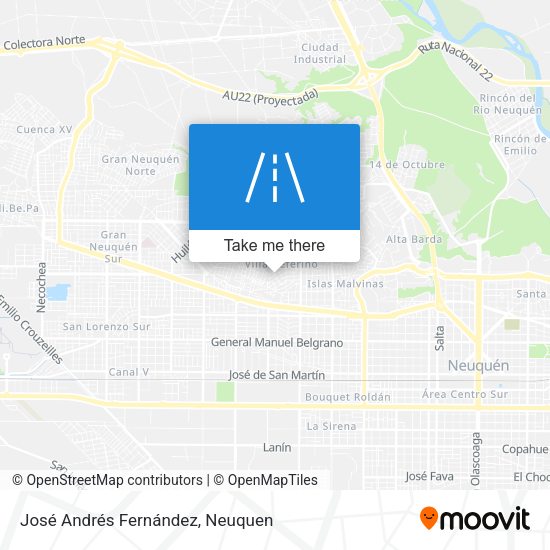 Mapa de José Andrés Fernández