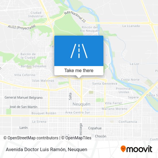 Avenida Doctor Luis Ramón map