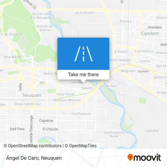 Ángel De Caro map