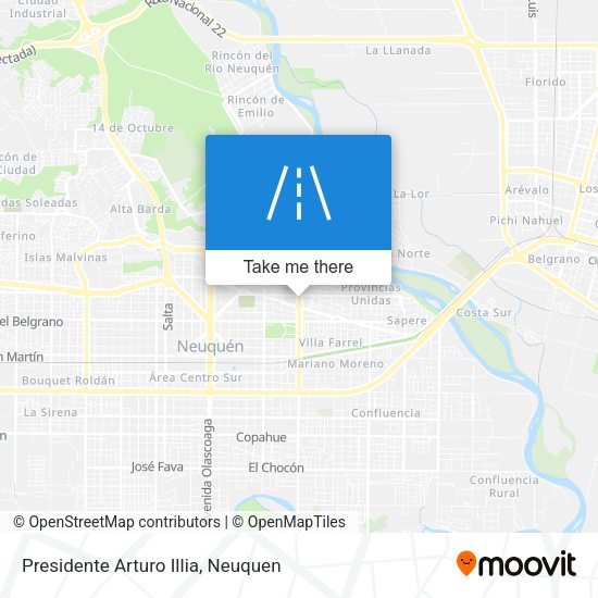 Presidente Arturo Illia map