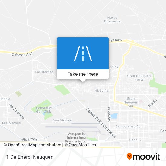 Mapa de 1 De Enero