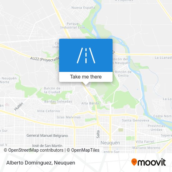 Alberto Domínguez map