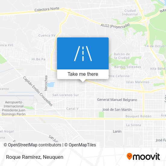 Roque Ramírez map