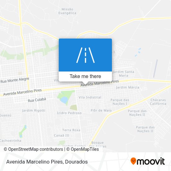 Avenida Marcelino Pires map