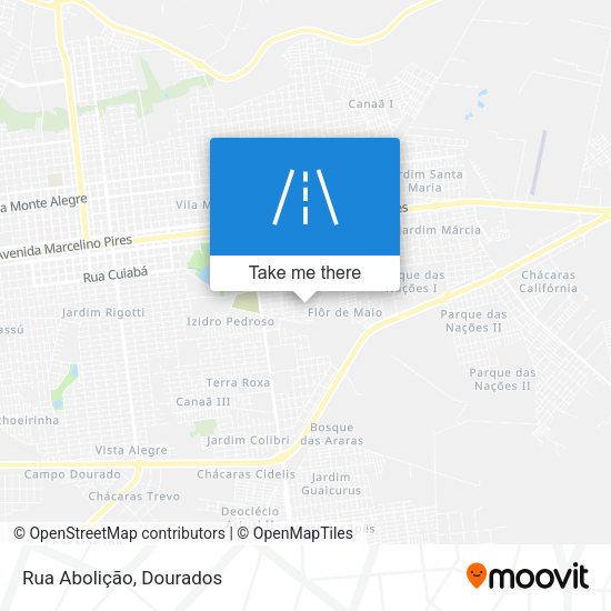 Rua Abolição map