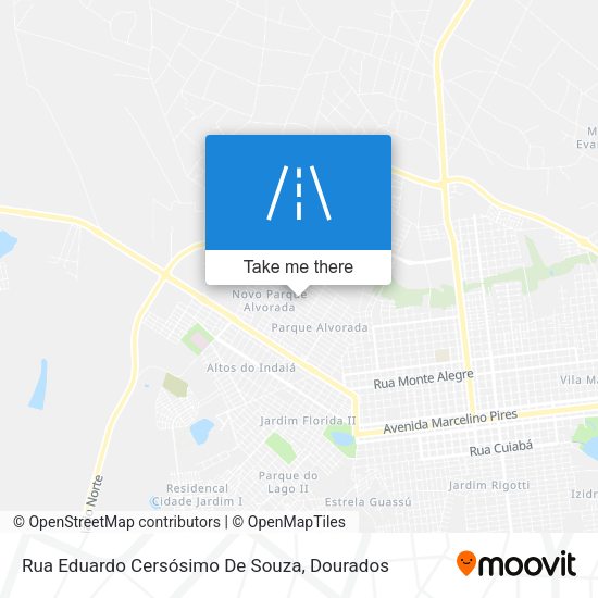 Rua Eduardo Cersósimo De Souza map