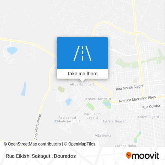 Rua Eikishi Sakaguti map