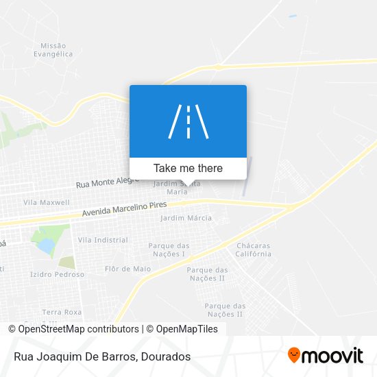 Rua Joaquim De Barros map