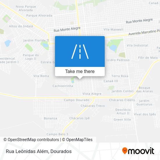 Rua Leônidas Além map