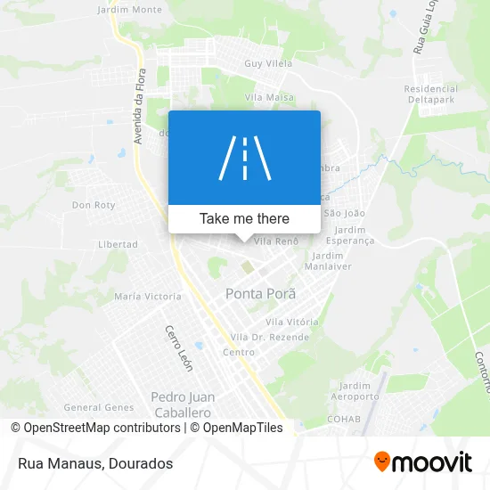 Rua Manaus map