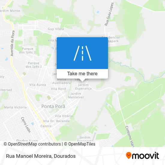 Rua Manoel Moreira map