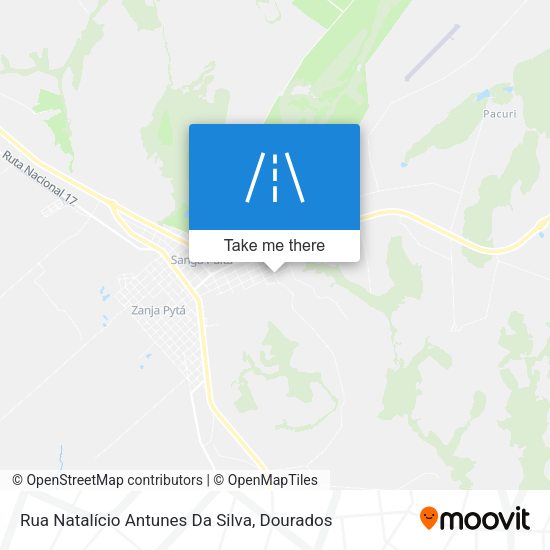 Rua Natalício Antunes Da Silva map