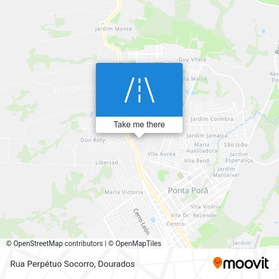 Rua Perpétuo Socorro map