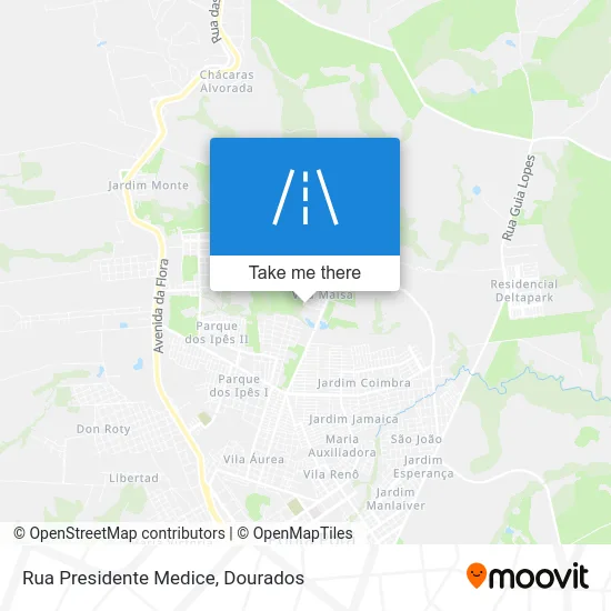 Rua Presidente Medice map