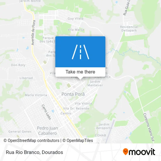 Rua Rio Branco map