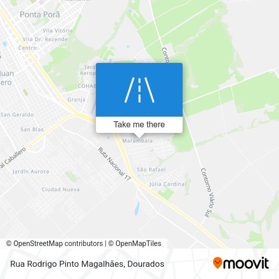 Rua Rodrigo Pinto Magalhães map