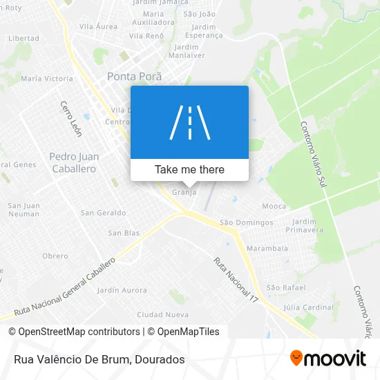 Rua Valêncio De Brum map