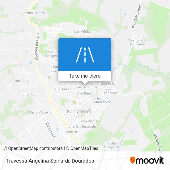 Travessa Angelina Spinardi map