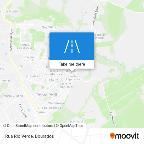 Rua Río Verde map