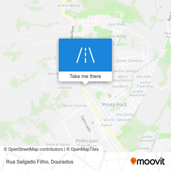 Rua Salgado Filho map